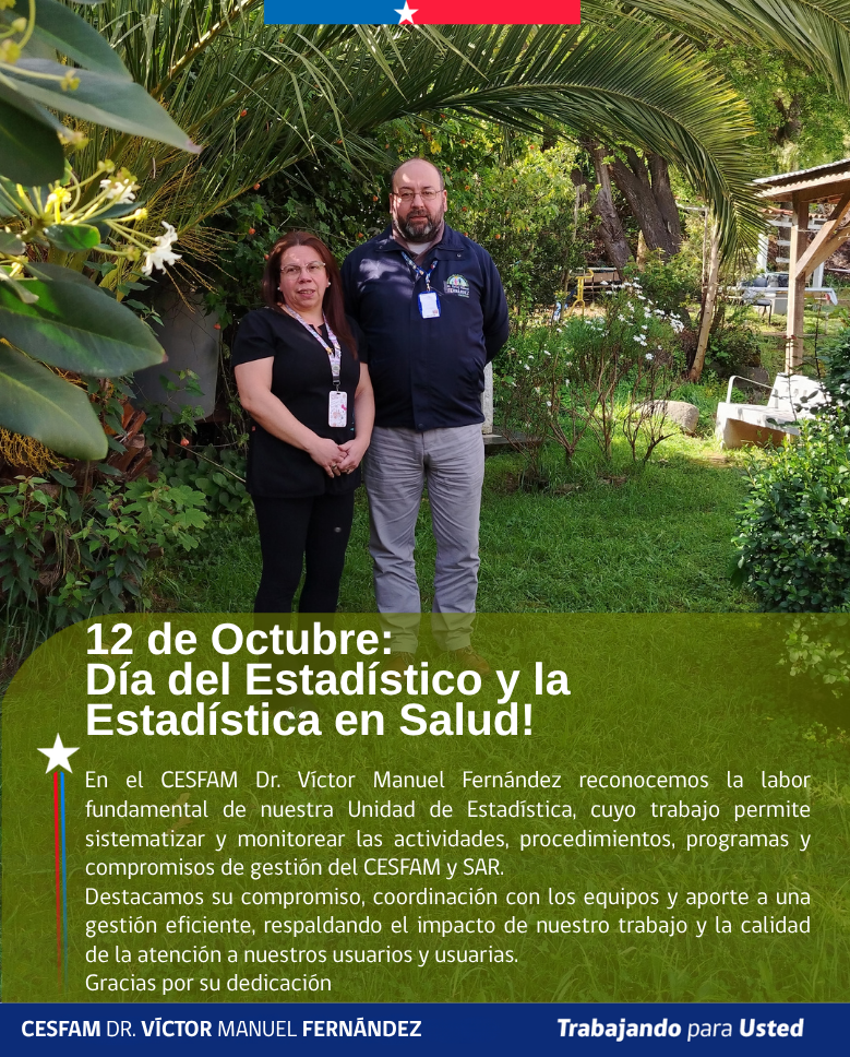 12 De Octubre: ¡Feliz Día Del Estadístico Y La Estadística En Salud!